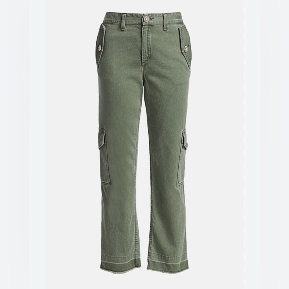 Le Superbe Bond Girl Cargo Pants with crystal button’s. 8
